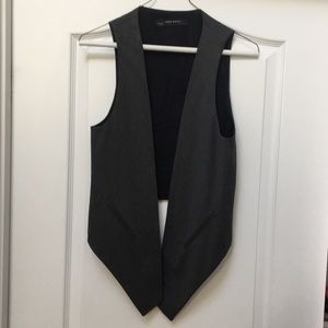 Zara Women’s Gray Vest